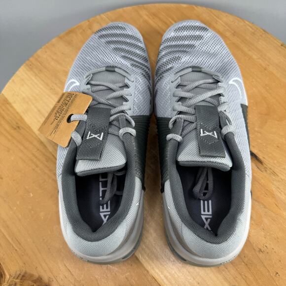Nike Metcon 9 Mens Size 8 Training Gym Shoes Light Grey Crossfit DZ2617-002 NEW - Picture 5 of 9